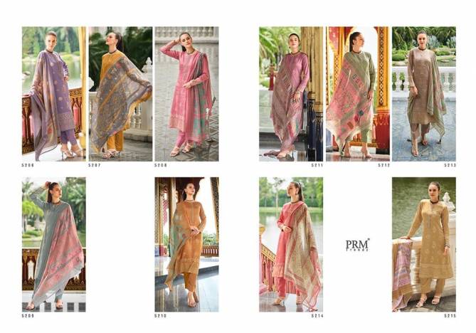 Prm Mashq Cotton Dress Material Catalog